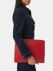 Nine West Etui na laptopa CEO-OFFICE ELEGANCE-LDA9838 Czerwony. Czerwone torby na laptopa Nine West, bez wzorów, ze skóry. Za 99.99 zł.