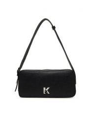 Karl Lagerfeld Jeans Torebka B2W30127 Czarny. Czarne torebki klasyczne Karl Lagerfeld Jeans, bez wzorów, z jeansu, bez dodatków. Za 709.99 zł.