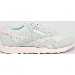 Reebok - Buty DV3633. Zielone obuwie sportowe Reebok, z gumy, bez zapięcia. W wyprzedaży za 249.90 zł.