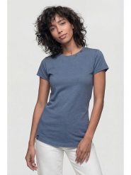 Alife and kickin Koszulka "Tabitha" w kolorze niebieskim rozmiar: XS. Niebieskie bluzki Alife and Kickin, xs, bez wzorów, bez kołnierzyka, bez ramiączek. Za 60.99 zł.