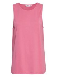 MOSS COPENHAGEN Top "Ovisa Fenya" w kolorze różowym rozmiar: M/L. Różowe topy Moss Copenhagen, l, bez wzorów, bez kołnierzyka, bez ramiączek. Za 61.46 zł.