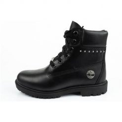 Buty do chodzenia damskie Timberland 6IN Hert BT Cupsole. Czarne trekkingi Timberland, z materiału, za kostkę, trekkingowe. Za 764.00 zł.
