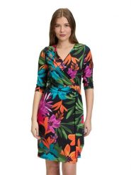 Vera Mont Sukienka ze wzorem rozmiar: 40. Sukienki Vera Mont, bez wzorów, bez kołnierzyka, bez ramiączek, mini. Za 173.99 zł.