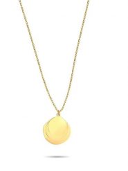 Liebeskind Naszyjnik z zawieszką - dł. 50 cm rozmiar: onesize. Żółte naszyjniki Liebeskind, ze stali. Za 195.77 zł.