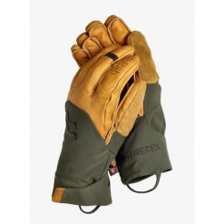 Rękawiczki skiturowe Rab Khroma Tour GTX Gloves. Brązowe rękawiczki RAB, bez wzorów, sportowe. Za 492.99 zł.