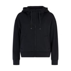 Bluza damska z kapturem Protest Face. Czarne bluzy Protest, bez wzorów, z kapturem. Za 342.50 zł.