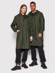 Rains Kurtka przeciwdeszczowa Unisex 18140 Zielony Regular Fit. Zielone kurtki sportowe Rains, xs, bez wzorów, z syntetyku, bez kaptura. Za 289.99 zł.