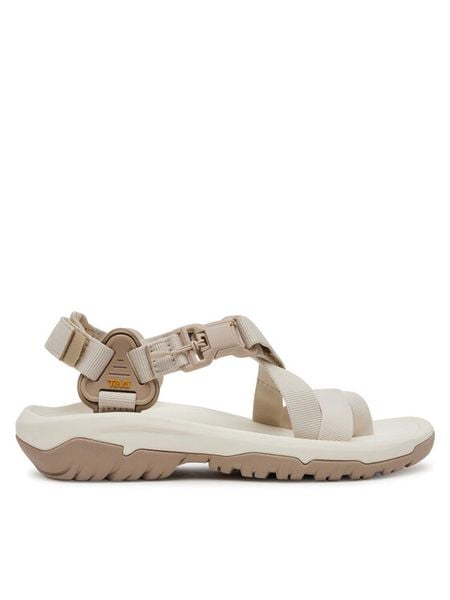 Teva Sandały Hurricane Terra 1169431 Beżowy. Brązowe sandały Teva, bez wzorów, z materiału, bez obcasa, bez zapięcia. Za 229.99 zł.