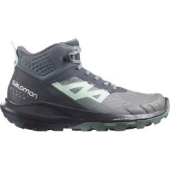 Damskie buty turystyczne Salomon Outpulse Mid Gtx. Czarne trekkingi Salomon, z gore-texu, trekkingowe. W wyprzedaży za 593.20 zł.