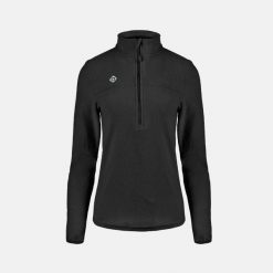Izas Damska bluza sportowa Sutton W Half-Zip, podnieś swój styl i wydajność. Czarne bluzy Izas, m, bez wzorów, z polaru, bez kaptura. W wyprzedaży za 113.00 zł.
