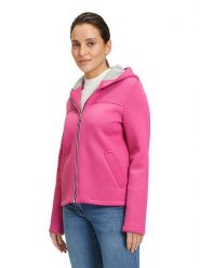 AMBER & JUNE Bluza w kolorze różowym rozmiar: 36. Różowe bluzy AMBER & JUNE, bez wzorów, bez kaptura. Za 144.92 zł.