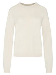 Patrizia Pepe Sweter 2K0363/KM36-W405 Écru Regular Fit. Swetry Patrizia Pepe, bez wzorów, z wełny, bez ramiączek. Za 869.99 zł.