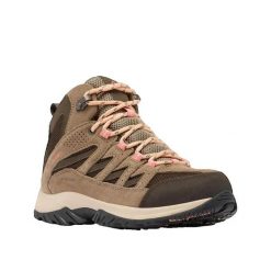 Buty trekkingowe Columbia Crestwood™ Mid Wodoodporne. Brązowe trekkingi Columbia, trekkingowe. Za 399.99 zł.