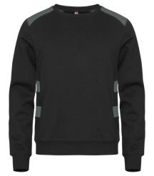 Clique Ambition Roundneck unisex bluza kontrastowa z poliestru z recyklingu –. Szare bluzy CLIQUE, xl, bez wzorów, z bawełny, bez kaptura. Za 172.80 zł.