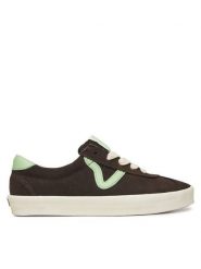 Vans Tenisówki Pop Pistachio Green VN000D1PE2Y1 Czarny. Czarne trampki Vans, bez wzorów, z materiału, bez zapięcia. Za 259.99 zł.