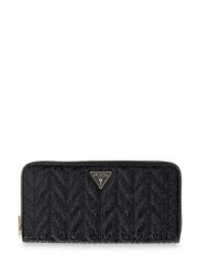 Guess Portfel Stacey Slg SWGG97 41146 Czarny. Czarne portfele Guess, z aplikacjami, ze skóry. Za 294.99 zł.