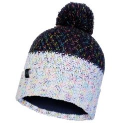 Czapka z dzianiny Buff janna night blue. Niebieskie czapki Buff, bez wzorów, z dzianiny. Za 70.35 zł.