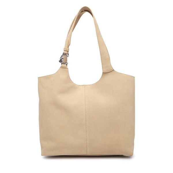 Torebka Coccinelle. Brązowe shopper Coccinelle, bez wzorów, bez dodatków. Za 1,269.00 zł.