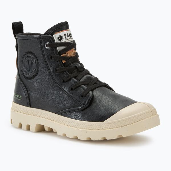 Buty Palladium Pampa Hi Re-Vegan LTH black. Czarne trekkingi Palladium, trekkingowe. Za 489.99 zł.