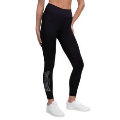 Damskie legginsy Lonsdale Coalmoor. Czarne legginsy Lonsdale, bez wzorów, na jogę i pilates. Za 185.50 zł.