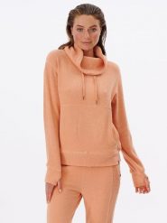 Rip Curl Bluza "Cosy" w kolorze pomarańczowym rozmiar: M. Pomarańczowe bluzy Rip Curl, m, bez wzorów, bez ramiączek. Za 125.45 zł.