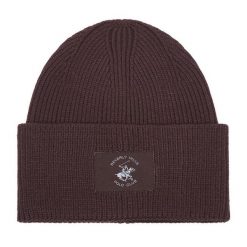 Czapka Beverly Hills Polo Club. Brązowe czapki Beverly Hills Polo Club, bez wzorów. Za 59.99 zł.