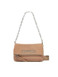 Steve Madden Torebka Bfin-V SM13001558 Beżowy. Brązowe listonoszki Steve Madden, bez wzorów, ze skóry, bez dodatków. Za 279.99 zł.