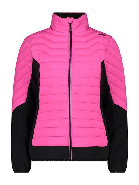 CMP Kurtka hybrydowa w kolorze różowo-czarnym rozmiar: 38. Różowe kurtki sportowe CMP, bez wzorów, z materiału, bez kaptura, outdoorowe. Za 315.50 zł.