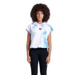 Bluza damska sportowa trening z kapturem Arena Hooded Sleeveless. Białe bluzy Arena, bez wzorów, z kapturem. Za 169.99 zł.