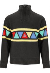 Bluza z kapturem wiatrówka SOS Uni knit. Niebieskie bluzy SOS, na zimę, l, bez wzorów, z materiału, z kapturem. Za 702.50 zł.