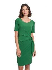 Vera Mont Sukienka w kolorze zielonym rozmiar: 42. Zielone sukienki Vera Mont, bez wzorów, z tkaniny, bez kołnierzyka, bez ramiączek, mini. Za 173.99 zł.