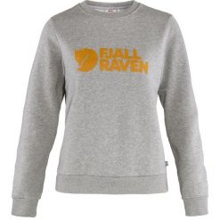 Bluza damska Fjallraven Logo Sweater. Szare bluzy sportowe Fjällräven, m, bez wzorów, z bawełny, bez kaptura. Za 496.25 zł.