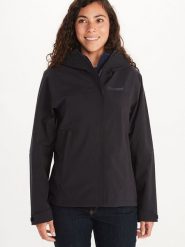 Marmot Kurtka funkcyjna "Precip Eco Pro" w kolorze czarnym rozmiar: M. Czarne kurtki sportowe Marmot, m, bez wzorów, bez kaptura, outdoorowe. Za 360.17 zł.
