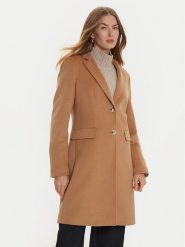 Maryley Płaszcz przejściowy 24IB808/14ER Brązowy Regular Fit. Brązowe płaszcze Maryley, m, bez wzorów, z syntetyku, bez kaptura. Za 359.99 zł.