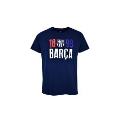 FC Barcelona 1899 ciemnoniebieska koszulka damska. Niebieskie bluzki FC Barcelona, bez wzorów, sportowe, bez kołnierzyka, bez ramiączek. Za 110.46 zł.