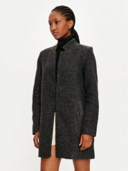 Vero Moda Płaszcz przejściowy Elitekatrine 10311258 Szary Regular Fit. Szare płaszcze Vero Moda, l, bez wzorów, z syntetyku, bez kaptura. Za 109.99 zł.