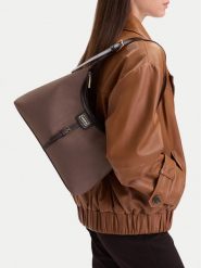 MEXX Torebka EO-MEXX-L-025-10 Brązowy. Brązowe torebki klasyczne Mexx, bez wzorów, z materiału, bez dodatków. Za 199.99 zł.