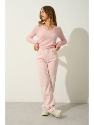 AUTHENTIC CASHMERE Kaszmirowy sweter "Galise" w kolorze jasnoróżowym rozmiar: L. Różowe swetry AUTHENTIC CASHMERE, l, bez wzorów, z kaszmiru, bez ramiączek. Za 337.41 zł.