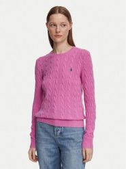 Polo Ralph Lauren Sweter 211971865506 Różowy Regular Fit. Czerwone swetry Polo Ralph Lauren, xl, bez wzorów, z wełny, bez ramiączek. Za 1,199.00 zł.
