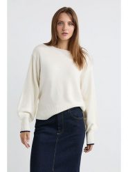 Josephine & Co Sweter "Arno" w kolorze kremowym rozmiar: S. Białe swetry Josephine & Co, s, bez wzorów, bez ramiączek. Za 190.06 zł.