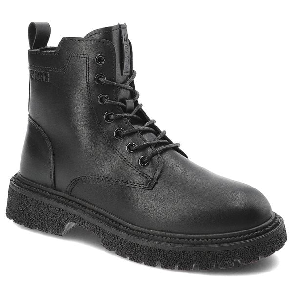 Czarne Botki Big Star Ocieplane Buty Damskie. Czarne botki Big Star, bez wzorów, ze skóry ekologicznej, bez obcasa, bez zapięcia. Za 149.00 zł.