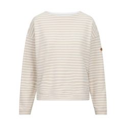 Top Damski / Damski Soothing Striped Marl Top. Białe topy Trespass, bez wzorów, bez kołnierzyka, bez ramiączek. Za 180.99 zł.