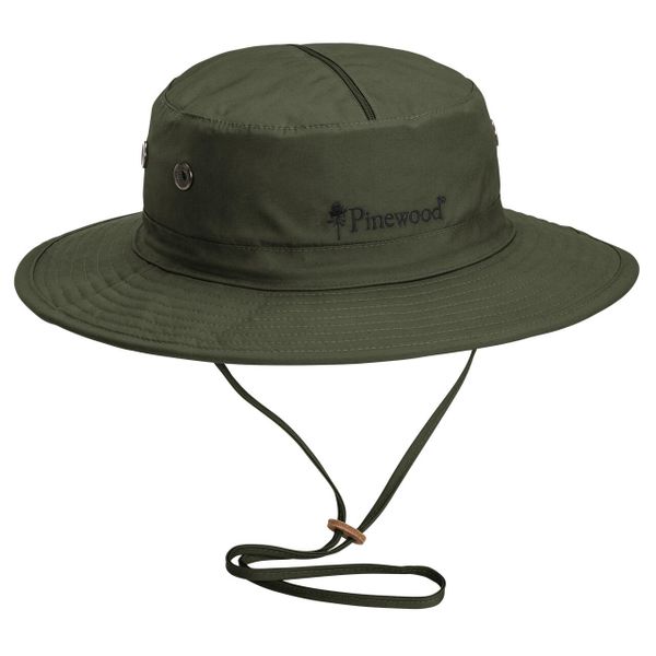 Kapelusz przeciw komarom Pinewood. Zielone kapelusze PINEWOOD, bez wzorów. Za 139.99 zł.