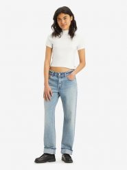 Levi's Dżinsy "501" - Regular fit - w kolorze błękitnym rozmiar: W24/L30. Niebieskie jeansy Levi's®, l, z aplikacjami. Za 270.95 zł.