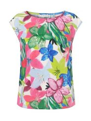 TATUUM Bluzka "Afeli" ze wzorem rozmiar: 38. Bluzki Tatuum, s, bez wzorów, z wiskozy, klasyczne, bez kołnierzyka, bez ramiączek. Za 97.51 zł.