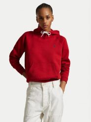 Polo Ralph Lauren Bluza 211943007013 Czerwony Regular Fit. Czerwone bluzy Polo Ralph Lauren, xs, bez wzorów, z bawełny, bez kaptura. Za 439.99 zł.