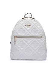 Guess Plecak HWQM93 18320 Biały. Białe plecaki Guess, z aplikacjami, ze skóry. Za 1,009.00 zł.