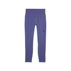 Damskie legginsy bezszwowe Puma Shapeluxe. Niebieskie legginsy Puma, l, bez wzorów, z dzianiny, z podwyższonym stanem. Za 216.26 zł.