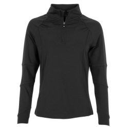 Damska bluza dresowa Padel 1/4 z zamkiem błyskawicznym Reece Australia. Czarne bluzy REECE, xl, bez wzorów, z dresówki, bez kaptura. Za 235.50 zł.