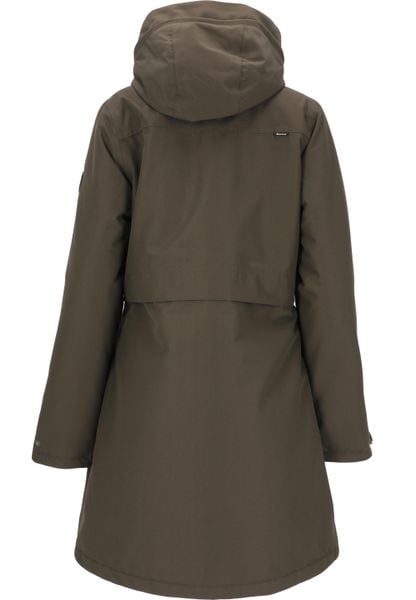 Parka dla kobiet Whistler Mullie W-Pro 10000. Czarne parki Whistler, na jesień, z materiału, bez kaptura. Za 413.50 zł.